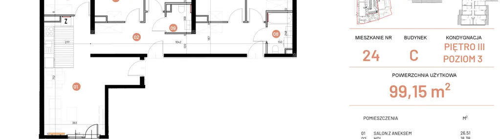 Mieszkanie w inwestycji: Osiedle Nowe Horyzonty etap II