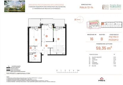 Mieszkanie w inwestycji: Osiedle Nowe Horyzonty etap III