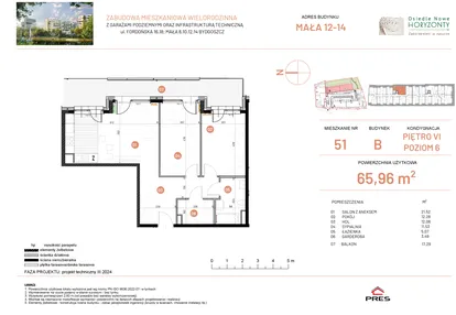 Mieszkanie w inwestycji: Osiedle Nowe Horyzonty etap III