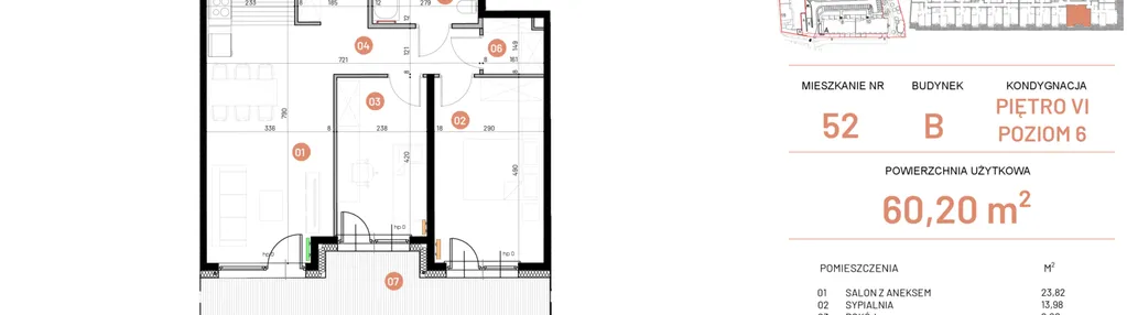 Mieszkanie w inwestycji: Osiedle Nowe Horyzonty etap III