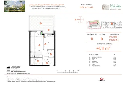 Mieszkanie w inwestycji: Osiedle Nowe Horyzonty etap III