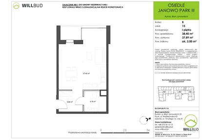 Mieszkanie w inwestycji: Osiedle Janowo Park III klatka B i C