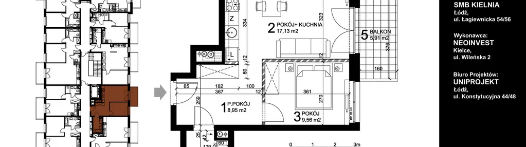 Mieszkanie w inwestycji: Sczanieckiej 8