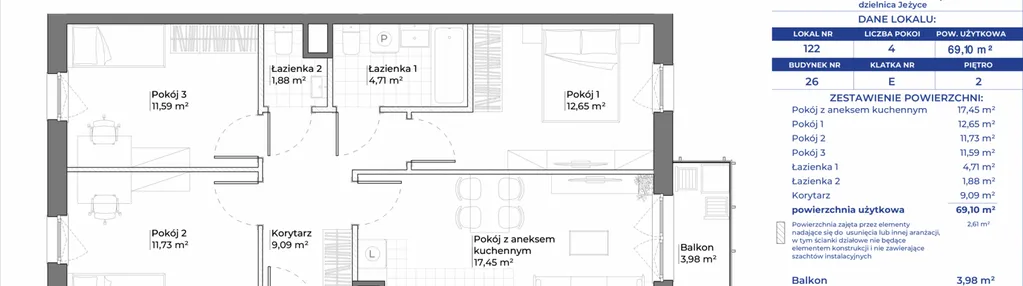 Mieszkanie w inwestycji: Ogrody Nałkowskiej