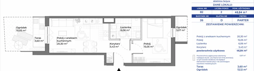 Mieszkanie w inwestycji: Ogrody Nałkowskiej