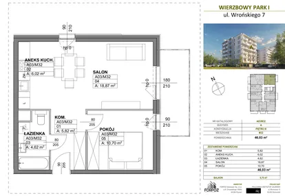Mieszkanie w inwestycji: Wierzbowy Park