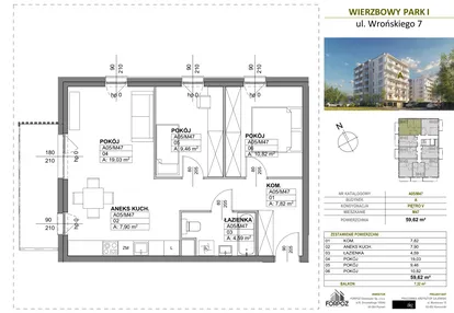 Mieszkanie w inwestycji: Wierzbowy Park
