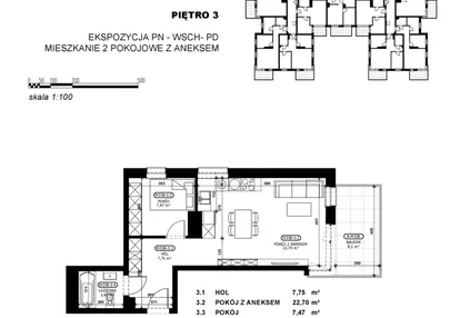 Mieszkanie w inwestycji: Stacja Łódź V – etap C2