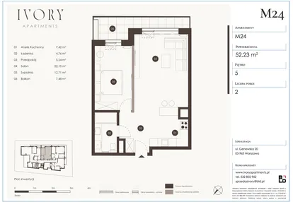 Mieszkanie w inwestycji: Ivory