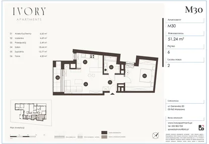 Mieszkanie w inwestycji: Ivory