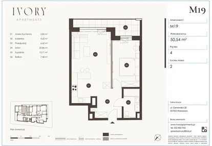 Mieszkanie w inwestycji: Ivory