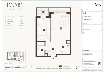 Mieszkanie w inwestycji: Ivory