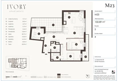 Mieszkanie w inwestycji: Ivory