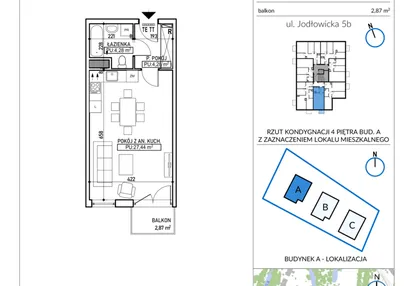 Mieszkanie w inwestycji: Jodłowicka 5