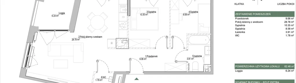 Mieszkanie w inwestycji: IKONA Światowida 5