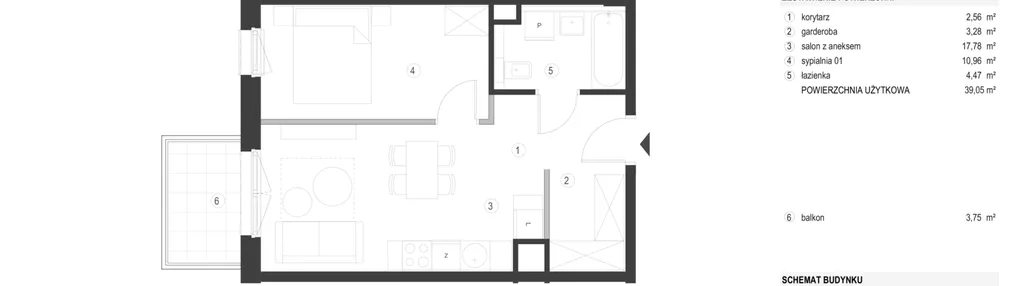 Mieszkanie w inwestycji: Smardzewska 8