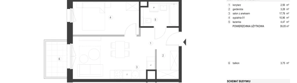 Mieszkanie w inwestycji: Smardzewska 8