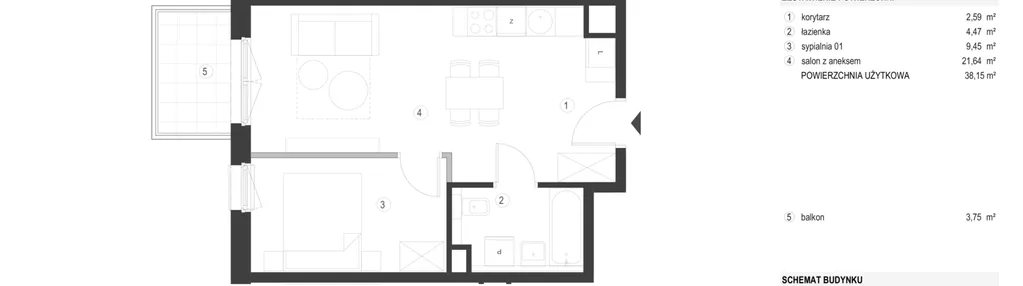 Mieszkanie w inwestycji: Smardzewska 8