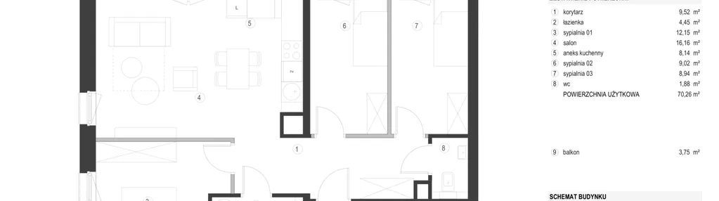 Mieszkanie w inwestycji: Smardzewska 8