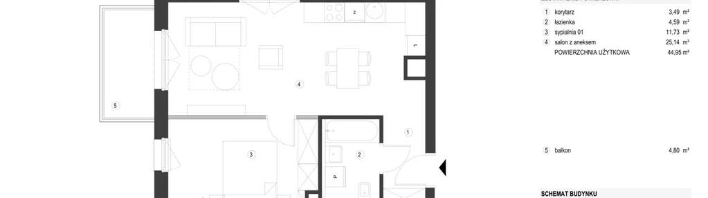 Mieszkanie w inwestycji: Smardzewska 8
