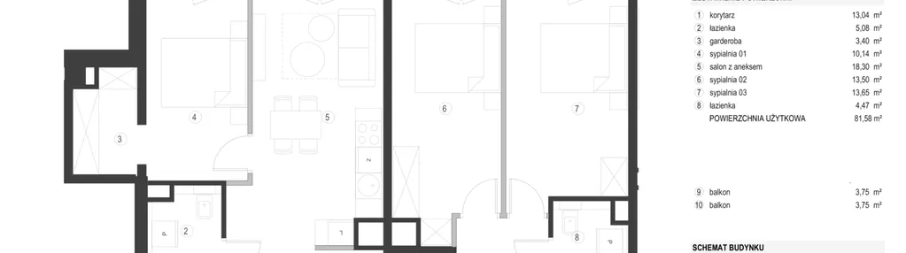 Mieszkanie w inwestycji: Smardzewska 8