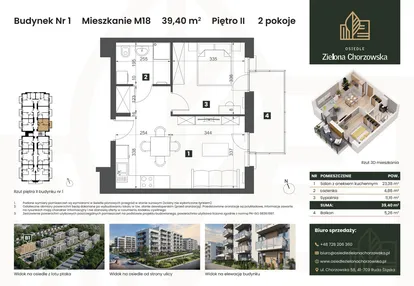Mieszkanie w inwestycji: Osiedle Zielona Chorzowska