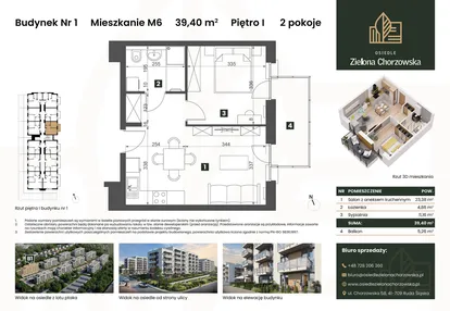 Mieszkanie w inwestycji: Osiedle Zielona Chorzowska