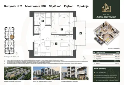 Mieszkanie w inwestycji: Osiedle Zielona Chorzowska