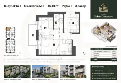Mieszkanie w inwestycji: Osiedle Zielona Chorzowska