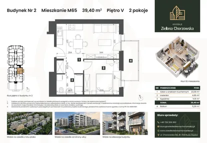Mieszkanie w inwestycji: Osiedle Zielona Chorzowska