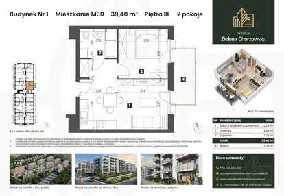 Mieszkanie w inwestycji: Osiedle Zielona Chorzowska