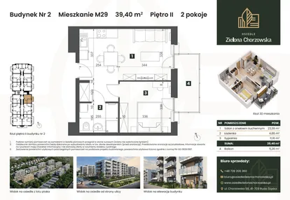 Mieszkanie w inwestycji: Osiedle Zielona Chorzowska