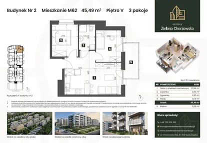 Mieszkanie w inwestycji: Osiedle Zielona Chorzowska