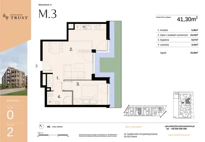 Mieszkanie w inwestycji: Dzielnica Trust