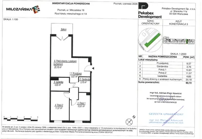 Mieszkanie w inwestycji: Milczańska 18