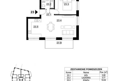 Mieszkanie w inwestycji: Kopalniana 7