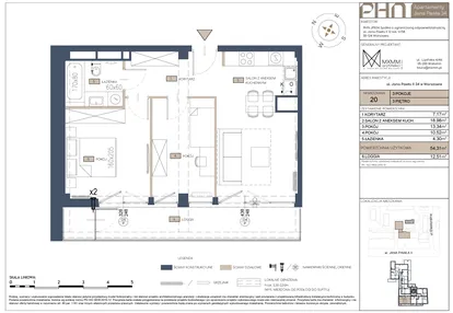 Mieszkanie w inwestycji: Apartamenty Jana Pawła 34