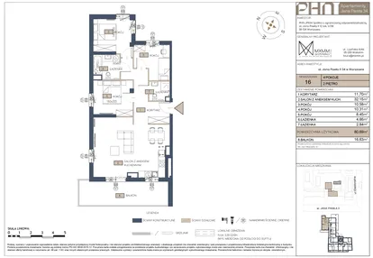 Mieszkanie w inwestycji: Apartamenty Jana Pawła 34