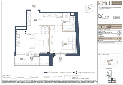 Mieszkanie w inwestycji: Apartamenty Jana Pawła 34