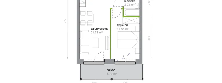 Mieszkanie w inwestycji: Piękna Vita