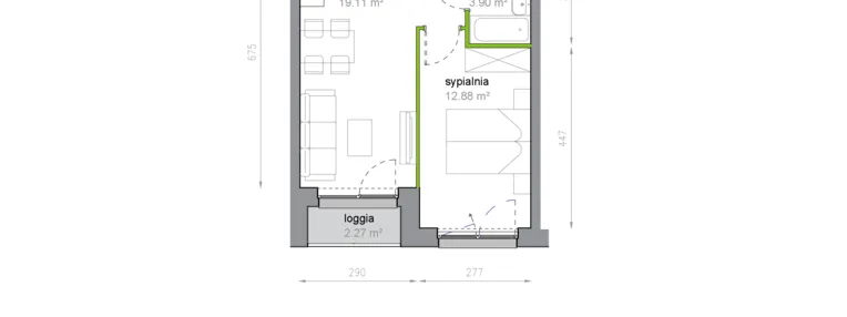 Mieszkanie w inwestycji: Piękna Vita