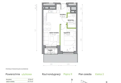 Mieszkanie w inwestycji: Piękna Vita