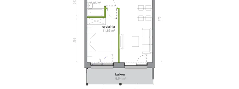 Mieszkanie w inwestycji: Piękna Vita