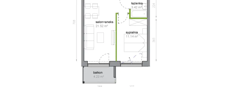 Mieszkanie w inwestycji: Piękna Vita