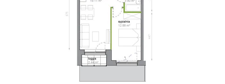 Mieszkanie w inwestycji: Piękna Vita