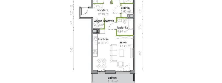 Mieszkanie w inwestycji: Piękna Vita