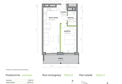 Mieszkanie w inwestycji: Piękna Vita