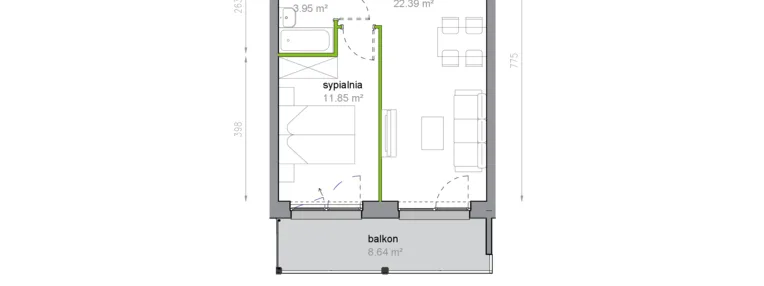 Mieszkanie w inwestycji: Piękna Vita