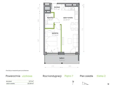 Mieszkanie w inwestycji: Piękna Vita