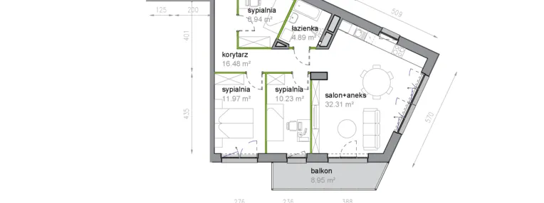 Mieszkanie w inwestycji: Piękna Vita